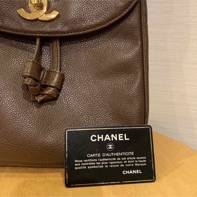 CHANEL(シャネル)の《美品》CHANEL キャビアスキン リュック レディースのバッグ(リュック/バックパック)の商品写真