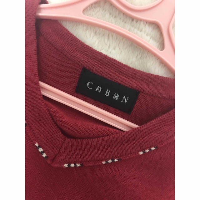 TOMORROWLAND(トゥモローランド)のcaban 赤　セーター レディースのトップス(ニット/セーター)の商品写真