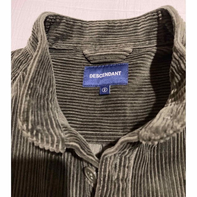 DESCENDANT(ディセンダント)のDESCENDANT TETTY CORDUROY SHIRT メンズのトップス(シャツ)の商品写真