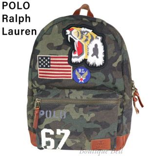 ポロラルフローレン(POLO RALPH LAUREN)の【POLO】ポロラルフローレン タイガー キャンバス バックパック(バッグパック/リュック)