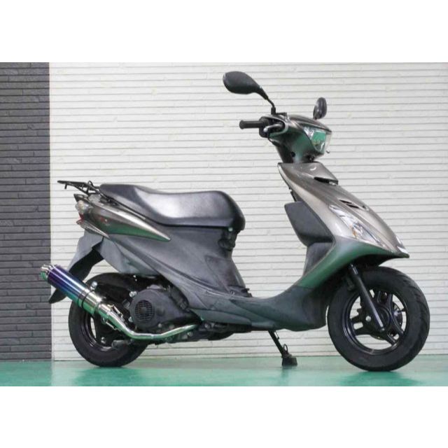 リアルスピード アドレスV125S CF4EA / CF4MA チタンマフラー 自動車/バイクのバイク(パーツ)の商品写真