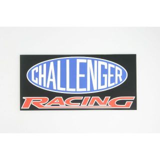 非売品 CHALLENGER RACING ノベルティ ステッカー シール L