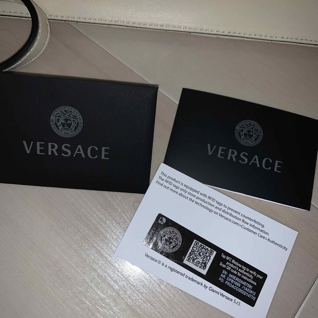 【大幅値下げ】VERSACE バッグ キルティング ホワイト