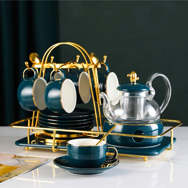 ティー・コーヒーカップセット ☆カップ&ソーサー6客セット ティー・コーヒーカップセット ☆カップ&ソーサー6客セット