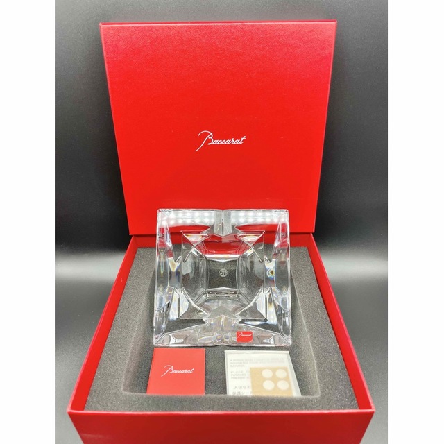 希少 Baccarat バカラ トーテム 灰皿 アッシュトレー トレイ 未使用-