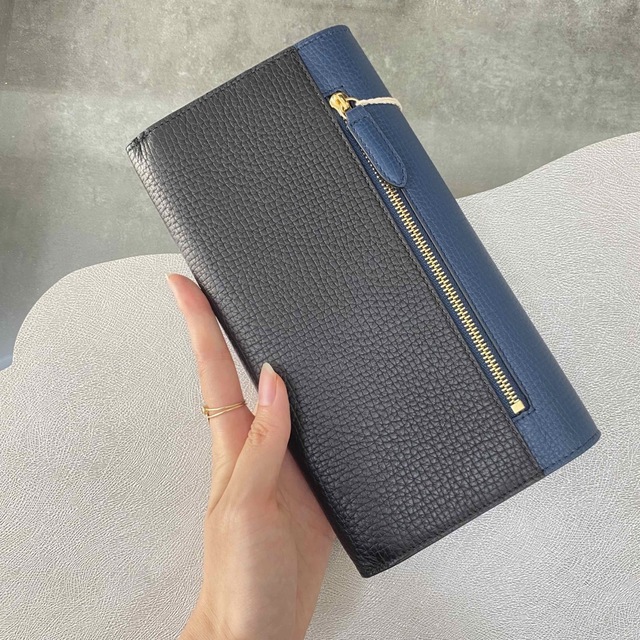 ラスト1【新品】Smythson スマイソン ラドロー フラップタイプ 長財布