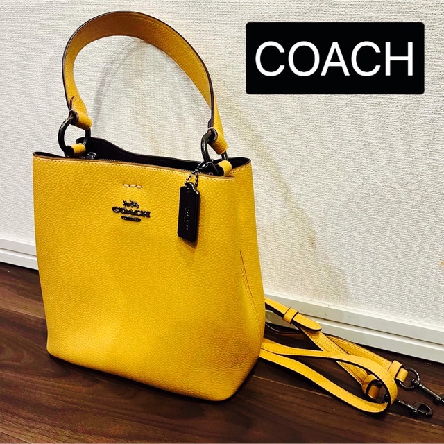 COACH - 【美品】COACH スモール モリー タウン バケット バッグの通販