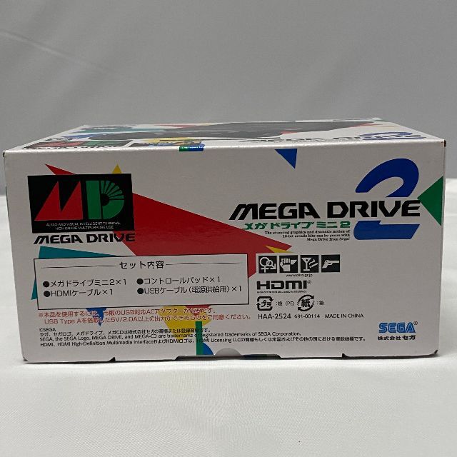 新品未開封】SEGA セガ メガドライブ ミニ2 MEGA DRIVE ゲーム 新品未開封】SEGA セガ メガドライブ ミニ2 MEGA DRIVE ゲーム