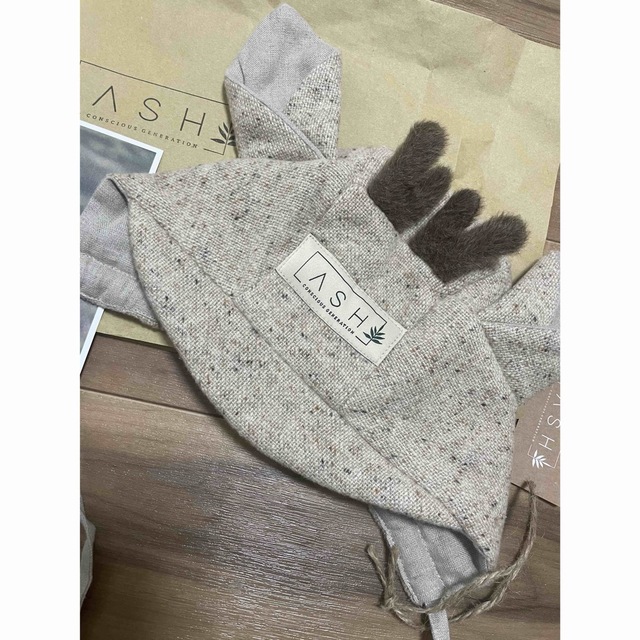 ASH(アッシュ)のash generation OAT DEER BONNET 47 キッズ/ベビー/マタニティのこども用ファッション小物(帽子)の商品写真