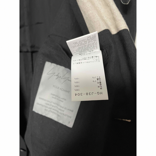 Yohji Yamamoto(ヨウジヤマモト)の【SETUP】ヨウジヤマモト 22SS ベルギーリネン ジャケット＋パンツ メンズのジャケット/アウター(テーラードジャケット)の商品写真