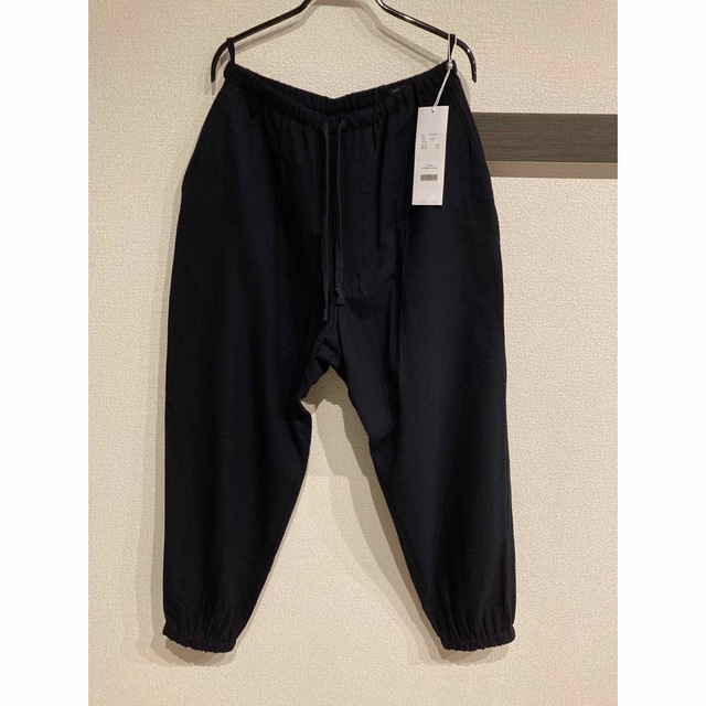 COMOLI - COMOLI(コモリ) ウールビエラ ドロストパンツ (NAVY) 22AWの
