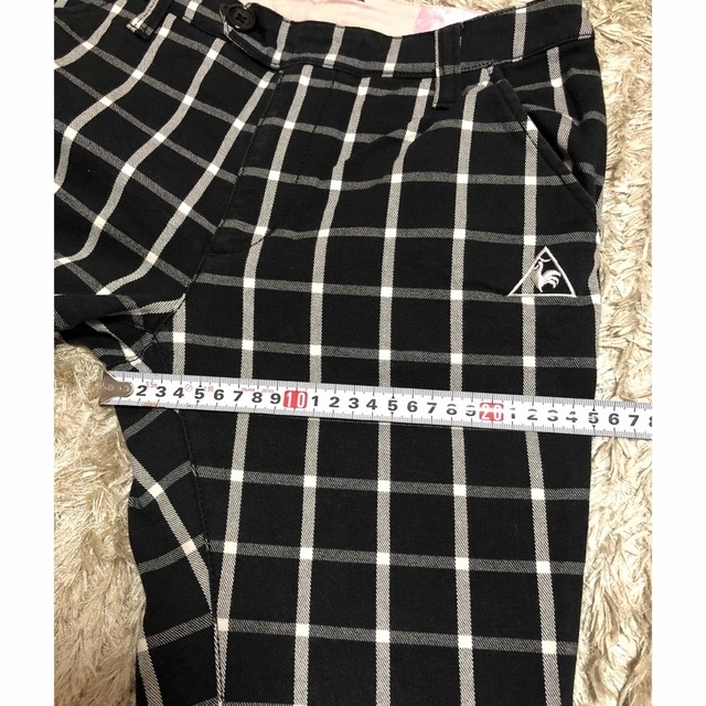 le coq sportif(ルコックスポルティフ)のゆとり様専用❤️ルコック   ゴルフウェア　パンツ　レディース　チェック スポーツ/アウトドアのゴルフ(ウエア)の商品写真