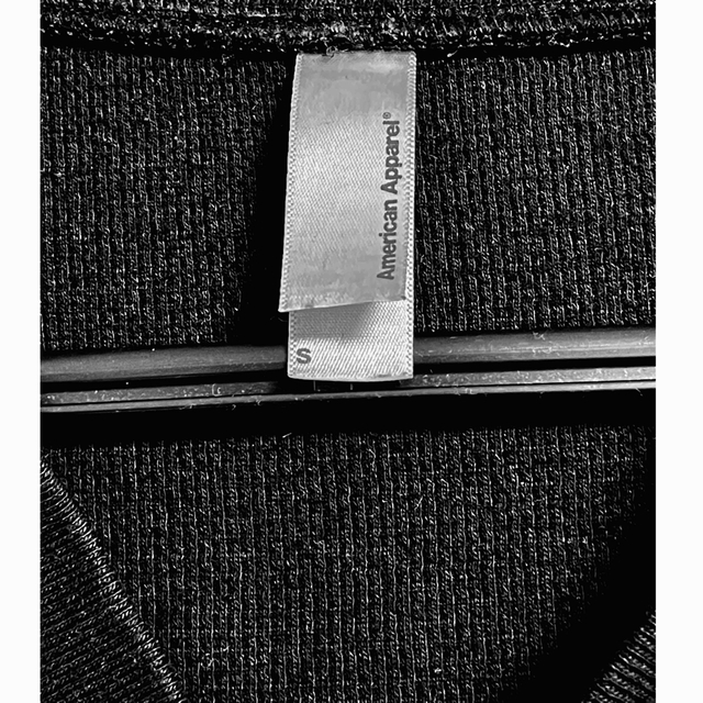 American Apparel(アメリカンアパレル)の【 Black S 】American Apparel トラックジャケット メンズのジャケット/アウター(ナイロンジャケット)の商品写真