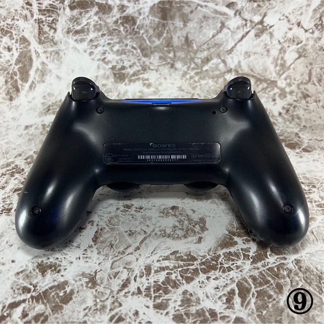 PlayStation4(プレイステーション4)の⑨ ps4 純正品  ワイヤレスコントローラー DUALSHOCK 4 エンタメ/ホビーのゲームソフト/ゲーム機本体(その他)の商品写真