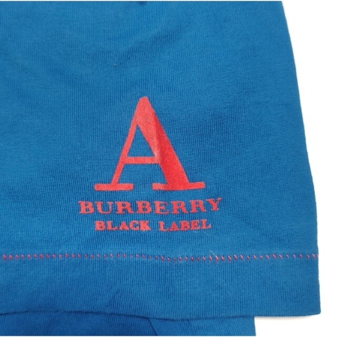 BURBERRY BLACK LABEL(バーバリーブラックレーベル)の【美品】BURBERRY(バーバリー)メンズ半袖Tシャツ M メンズのトップス(Tシャツ/カットソー(半袖/袖なし))の商品写真