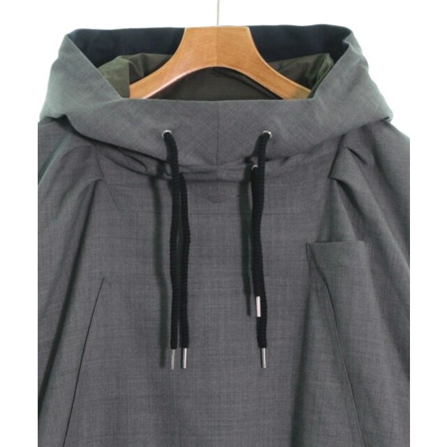 sacai(サカイ)のsacai サカイ コート（その他） 1(S位) グレー 【古着】【中古】 メンズのジャケット/アウター(その他)の商品写真