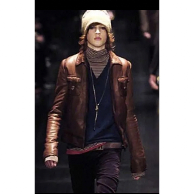 今季一番 DIOR HOMME tポケットレザージャケット 05aw homme dior