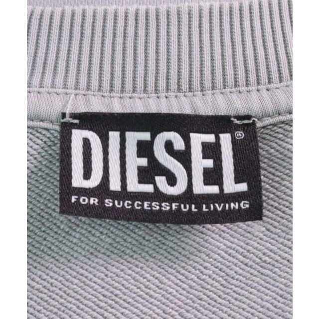 DIESEL(ディーゼル)のDIESEL ディーゼル スウェット L グレー 【古着】【中古】 メンズのトップス(スウェット)の商品写真