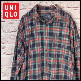 ユニクロ(UNIQLO)のUNIQLO　ユニクロ　トップス　長袖シャツ　メンズ　レディース【L】(シャツ)