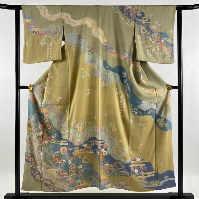 訪問着 身丈154cm 裄丈62cm 正絹 美品 逸品