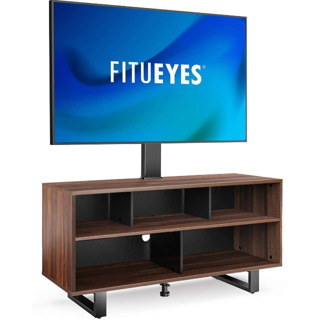 FITUEYES テレビ台 テレビボード ローボード スタンド付き 高さ調節可能
