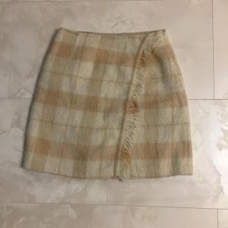 セシルマクビー(CECIL McBEE)の【美品】セシルマクビー チェック柄 スカート(ミニスカート)