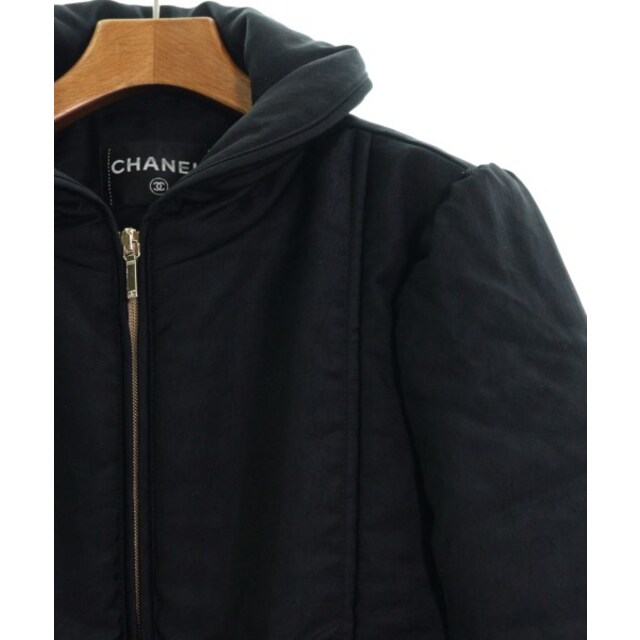 独創的 CHANEL - 【古着】【中古】 黒 36(XS位) ダウンジャケット 独創的 CHANEL - 【古着】【中古】 黒 36(XS位) ダウンジャケット