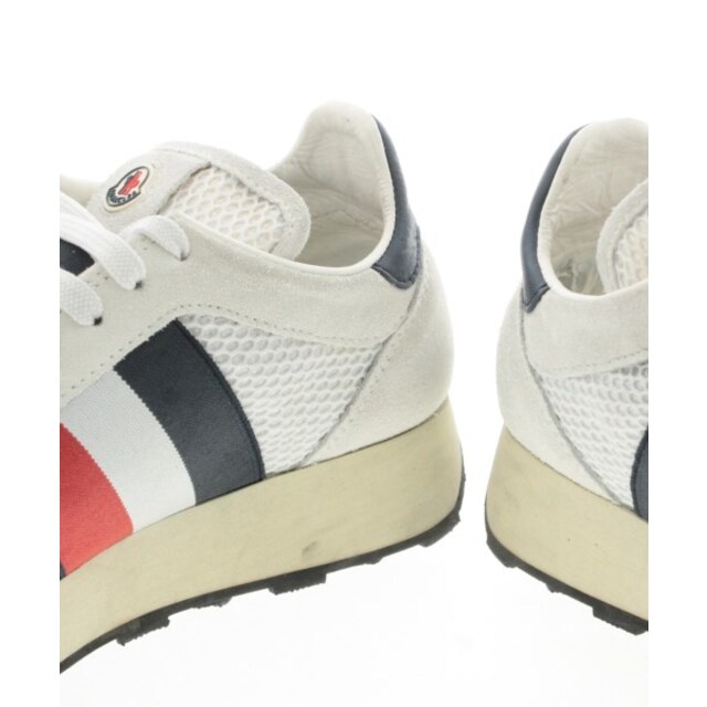 MONCLER - MONCLER モンクレール スニーカー 40(25cm位) 白x赤x紺