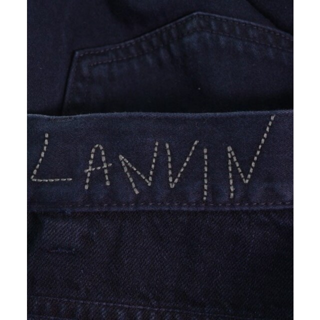 LANVIN(ランバン)のLANVIN ランバン デニムパンツ 28(S位) 紺 【古着】【中古】 メンズのパンツ(デニム/ジーンズ)の商品写真