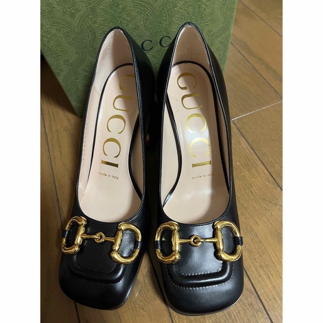 競売 Gucci - GUCCI グッチ ホースビットパンプス 35 ハイヒール+