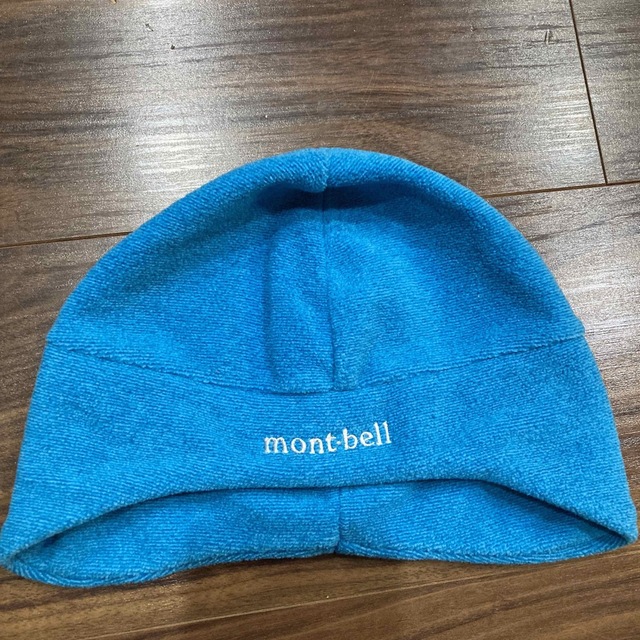 mont bell(モンベル)のモンベル　キッズ　帽子　スノボ　雪遊び　ノースフェイス帽子 キッズ/ベビー/マタニティのこども用ファッション小物(帽子)の商品写真