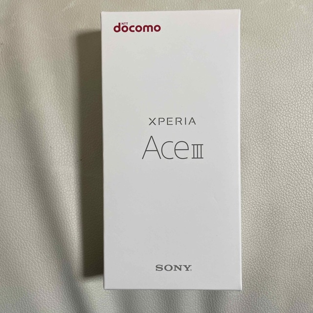 Xperia(エクスペリア)のSONY Xperia Ace III SO-53C ブラック スマホ/家電/カメラのスマートフォン/携帯電話(スマートフォン本体)の商品写真