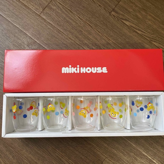 mikihouse(ミキハウス)のミキハウス　ミニグラスセット インテリア/住まい/日用品のキッチン/食器(グラス/カップ)の商品写真