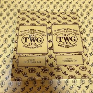 TWG【セット】1837Black tea＋Napolonteaナポレオンティー(茶)