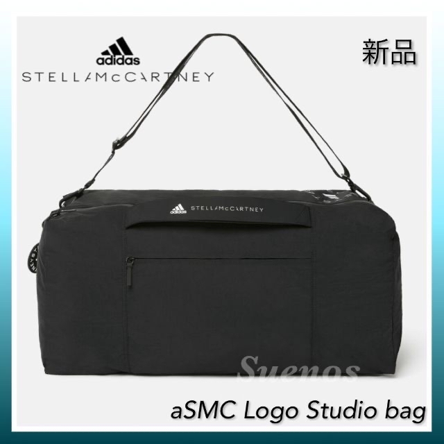 ステラ新品★ アディダス バイ ステラマッカートニー ★ ロゴ スタジオ バッグ