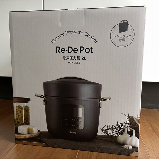 ReDePot(リデポット)  電気圧力鍋　 スマホ/家電/カメラの調理家電(調理機器)の商品写真