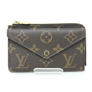 ルイヴィトン(LOUIS VUITTON)のLOUIS VUITTON ルイ・ヴィトン ポルト カルト・レクト ヴェルソ フック付きチェーン コインケース カードケース M69431 ブラウン ゴールド金具 未使用品(折り財布)