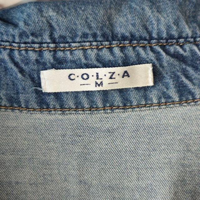 COLZA(コルザ)のCOLZA　コルザ　トップス　長袖シャツ　デニムシャツ　レディース【M】 レディースのトップス(シャツ/ブラウス(長袖/七分))の商品写真