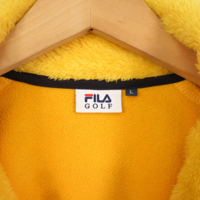 FILA(フィラ)のフィラ FILA GOLF ゴルフ ジャケット ジップアップ フェイクファー スポーツ/アウトドアのゴルフ(ウエア)の商品写真