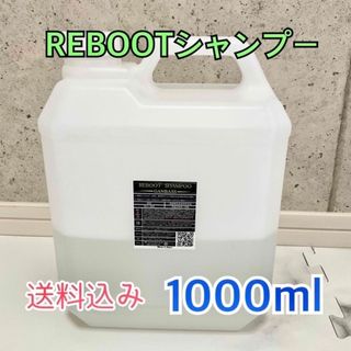 【お試しサイズ】REBOOT  シャンプー　1000ml  スケール除去(その他)