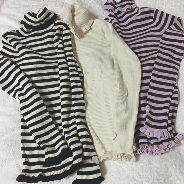 anyFAM(エニィファム)のvintage タートルネック キッズ/ベビー/マタニティのキッズ服女の子用(90cm~)(ニット)の商品写真