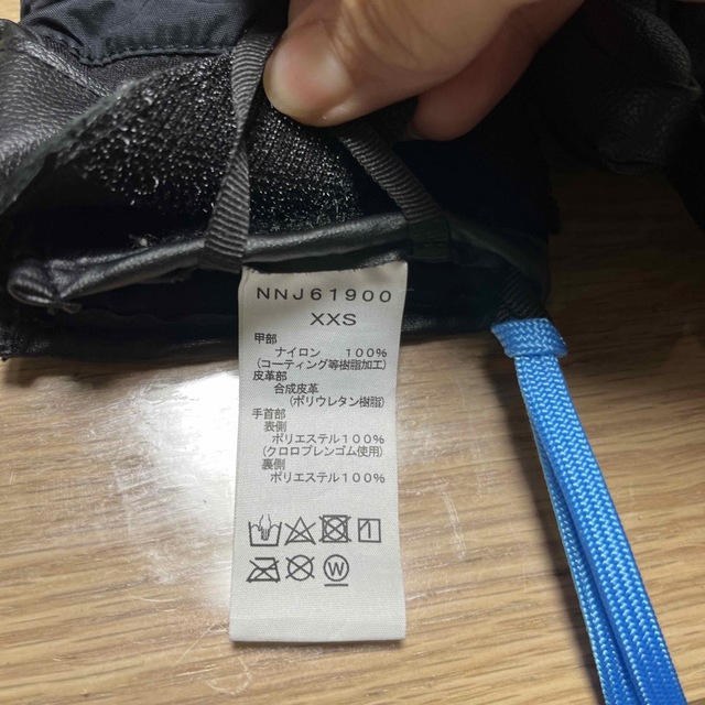 THE NORTH FACE(ザノースフェイス)のノースフェイス　キッズ手袋　xxs キッズ/ベビー/マタニティのこども用ファッション小物(手袋)の商品写真