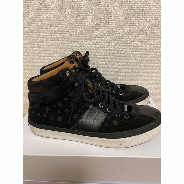 ジミーチュウ JIMMYCHOO スニーカー ハイカットスニーカー メンズスニーカー