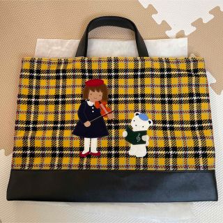 ファミリア レッスンバッグ(ブラック/黒色系)の通販 91点 | familiar