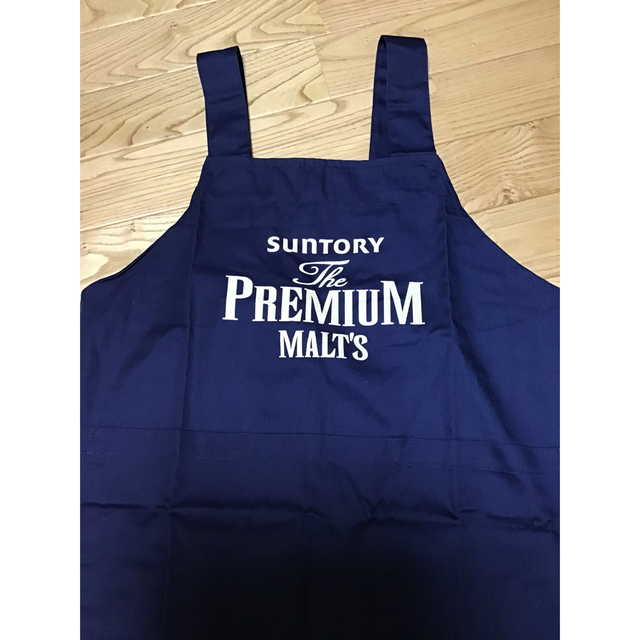 サントリー(サントリー)のサントリーSUNTORY THE PREMIUM MALT'S ネイビーエプロン エンタメ/ホビーのコレクション(ノベルティグッズ)の商品写真