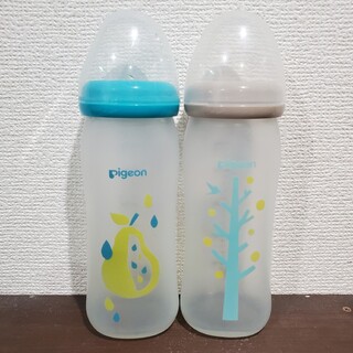 Pigeon 母乳実感哺乳瓶 ガラス 240ml×2本(哺乳ビン)