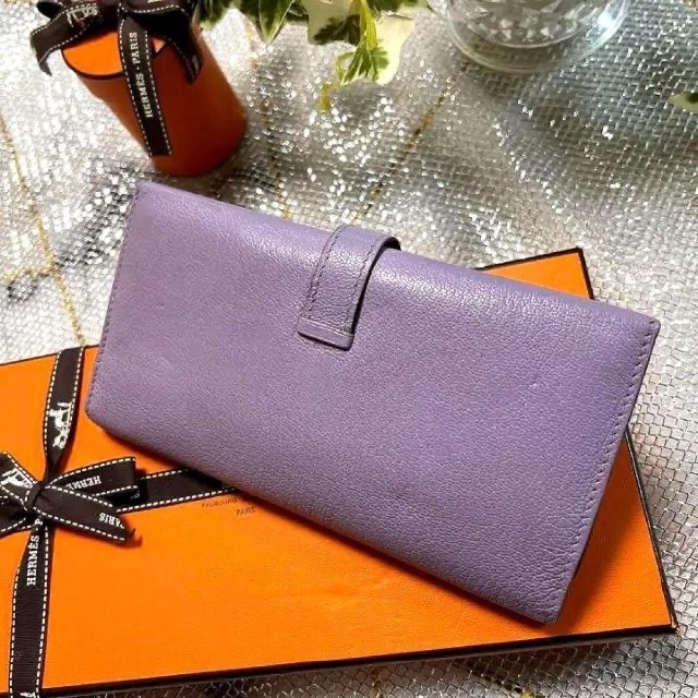 極美品☆HERMES エルメス ベアン三つ折り長財布☆正規品 www.madbutcher.ca