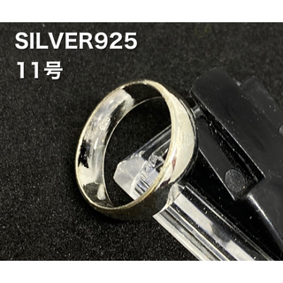 甲丸　ラウンド　シルバー925 幅広シンプル　銀指輪　マリッジリングLCA106(リング(指輪))