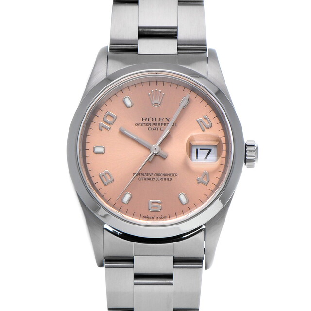 ROLEX - 中古 ロレックス ROLEX 15200 A番(1999年頃製造) ピンク メンズ 腕時計