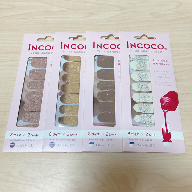 Incoco(インココ)のインココ　4セット コスメ/美容のネイル(マニキュア)の商品写真